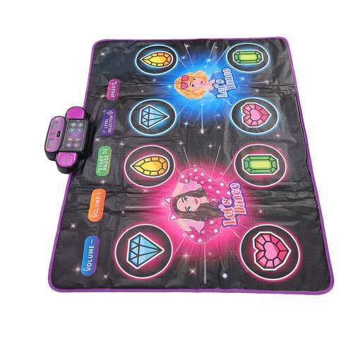 Dance mat with - double, player