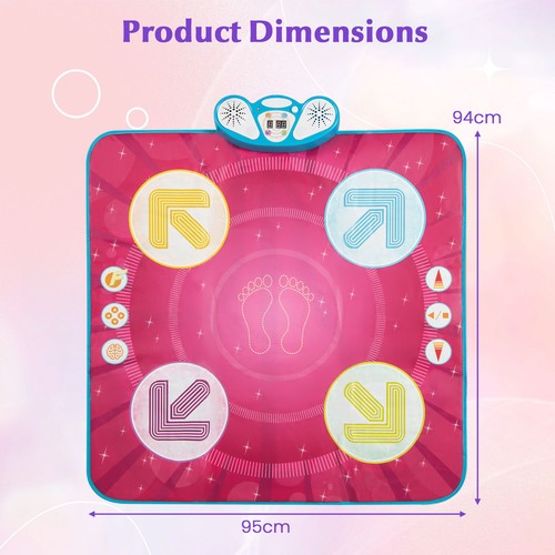 Light dance pad - light, interactive