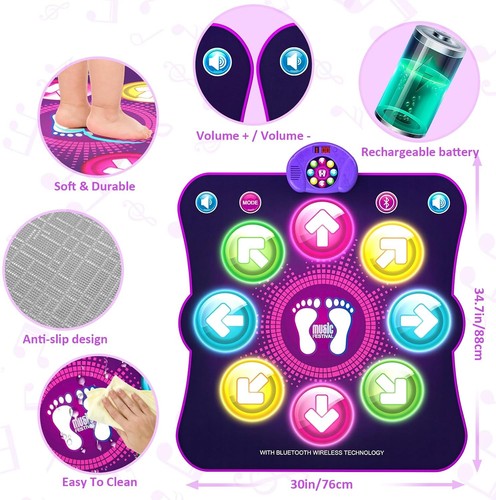 Light dance mat for - up, girls