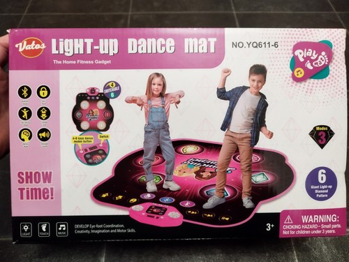 Light dance mat - mat, toy