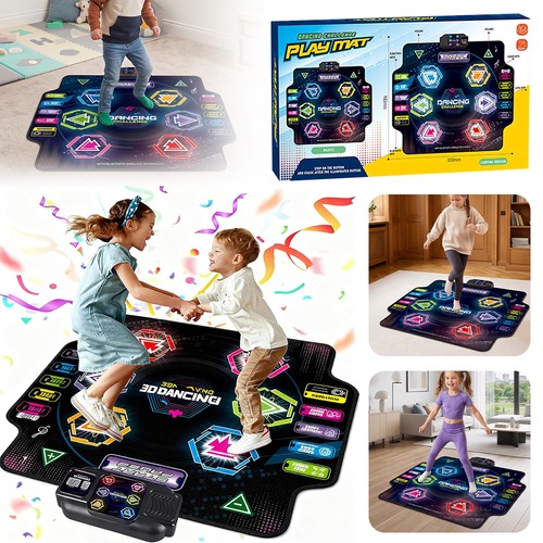 Kids bluetooth dance mat - 6, led
